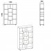 Стеллаж офисный КШ-4 Компанит Стеллаж офисный КШ-4 Компанит