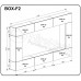 Гостиный набор BOX-F2 MiroMark (BX-F2-WB)