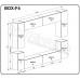 Гостиный набор BOX-F4 MiroMark (BX-F4-WB/BL) Гостиный набор BOX-F4 MiroMark (BX-F4-WB/BL)