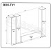 Гостиный набор BOX-TV1 MiroMark (BX-TV1-WB)