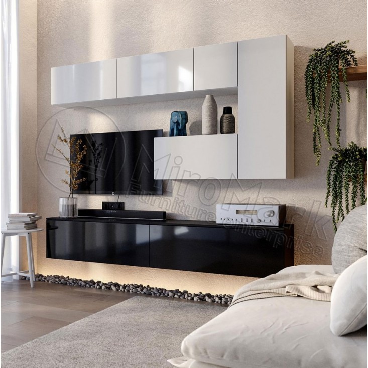 Гостиный набор BOX-TV2 MiroMark (BX-TV2-WB/BL) Гостиный набор BOX-TV2 MiroMark (BX-TV2-WB/BL)