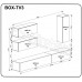 Гостиный набор BOX-TV3 MiroMark (BX-TV3-WB/BL)
