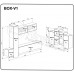 Гостиный набор BOX-V1 MiroMark (BX-V1-WB/BL) Гостиный набор BOX-V1 MiroMark (BX-V1-WB/BL)