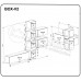 Гостиный набор BOX-V2 MiroMark (BX-V2-WB/BL)