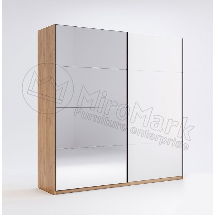 Шкаф-купе Асти 2.0м (Двери Глянец Белый/Зеркало) MiroMark (AS-19-WB) Шкаф-купе Асти 2.0м (Двери Глянец Белый/Зеркало) MiroMark (AS-19-WB)
