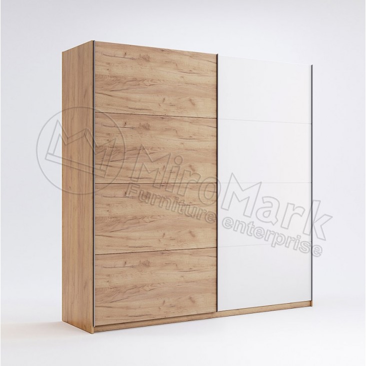 Шкаф-купе Асти 2.0м (Двери Дуб Крафт/Глянец Белый) MiroMark (AS-20-WB) Шкаф-купе Асти 2.0м (Двери Дуб Крафт/Глянец Белый) MiroMark (AS-20-WB)