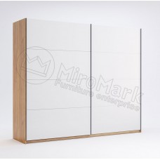 Шкаф-купе Асти 2.5м (Двери Глянец Белый) MiroMark (AS-25-WB)