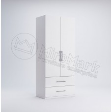 Шкаф Фемели 2дв. 2шх. Без зеркал MiroMark (FM-22-WB)
