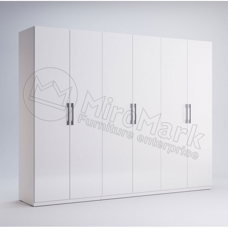 Шкаф Фемели 6дв Без зеркал MiroMark (FM-26-WB) Шкаф Фемели 6дв Без зеркал MiroMark (FM-26-WB)