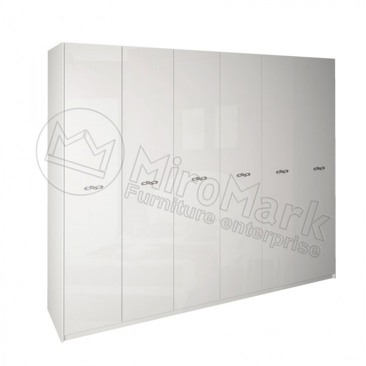 Шкаф Империя 6дв Без зеркал MiroMark (MP-26-WB) Шкаф Империя 6дв Без зеркал MiroMark (MP-26-WB)