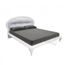Кровать Империя 1,6х2,0. Мягкая спинка с каркасом, производитель MiroMark (MP-37-WB)