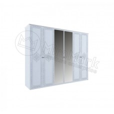 Шкаф Луиза 6дв MiroMark (LZ-16-WB) Шкаф Луиза 6дв MiroMark (LZ-16-WB)