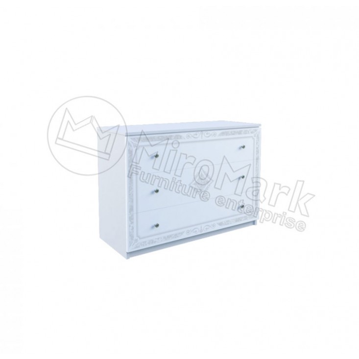 Комод Луиза 3шх. MiroMark (LZ-63-WB) Комод Луиза 3шх. MiroMark (LZ-63-WB)