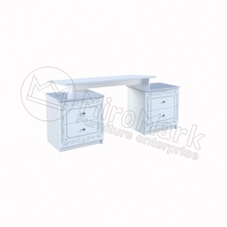 Туалетный столик Луиза 4шх MiroMark (LZ-74-WB) Туалетный столик Луиза 4шх MiroMark (LZ-74-WB)