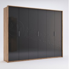 Шкаф Луна 6дв Без зеркала, MiroMark (LN-26-LV)