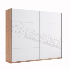 Шкаф-купе Ники 2.5м (Двери Глянец Белый) MiroMark (NK-22-WB)