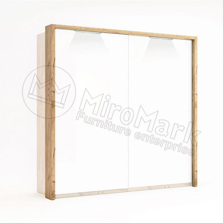 Карниз с подсветкой к шкафам-купе Ники 2.0м ОПЦИЯ (Серия Т), MiroMark (NK-68-WB)