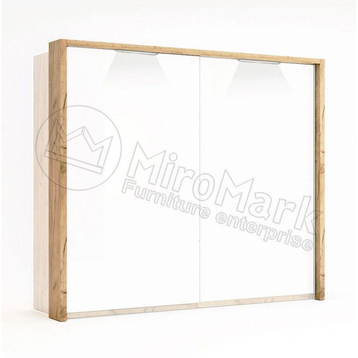 Карниз с подсветкой к шкафам-купе Ники 2.5м ОПЦИЯ (Серия Т), MiroMark (NK-69-WB)