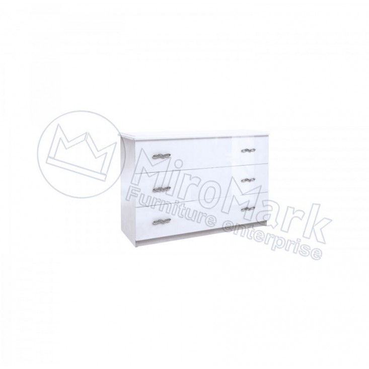 Комод Прованс 3шх. MiroMark (PV-63-WB) Комод Прованс 3шх. MiroMark (PV-63-WB)