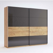 Шкаф-купе Рамона 2.5м (Двери Дуб Крафт/Мат Лава) MiroMark (RA-21-LV)