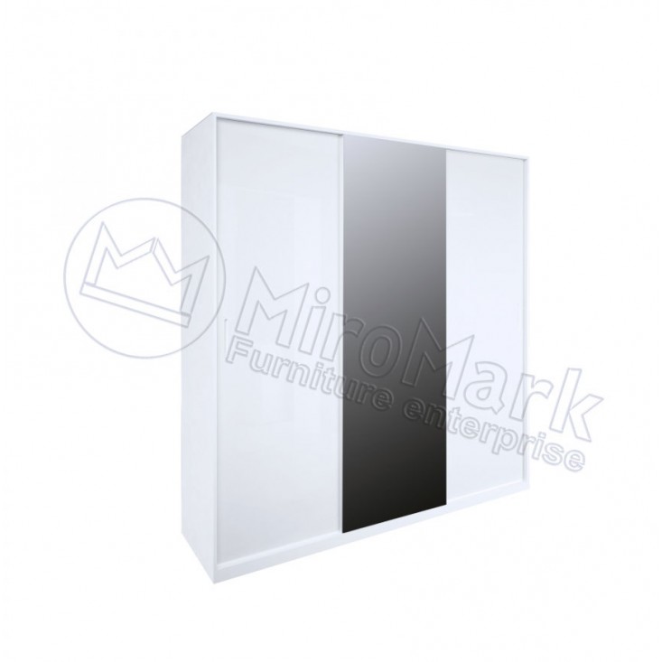 Шкаф-купе Рома 2.0м. Зеркало. MiroMark (RM-25-WB) Шкаф-купе Рома 2.0м. Зеркало. MiroMark (RM-25-WB)